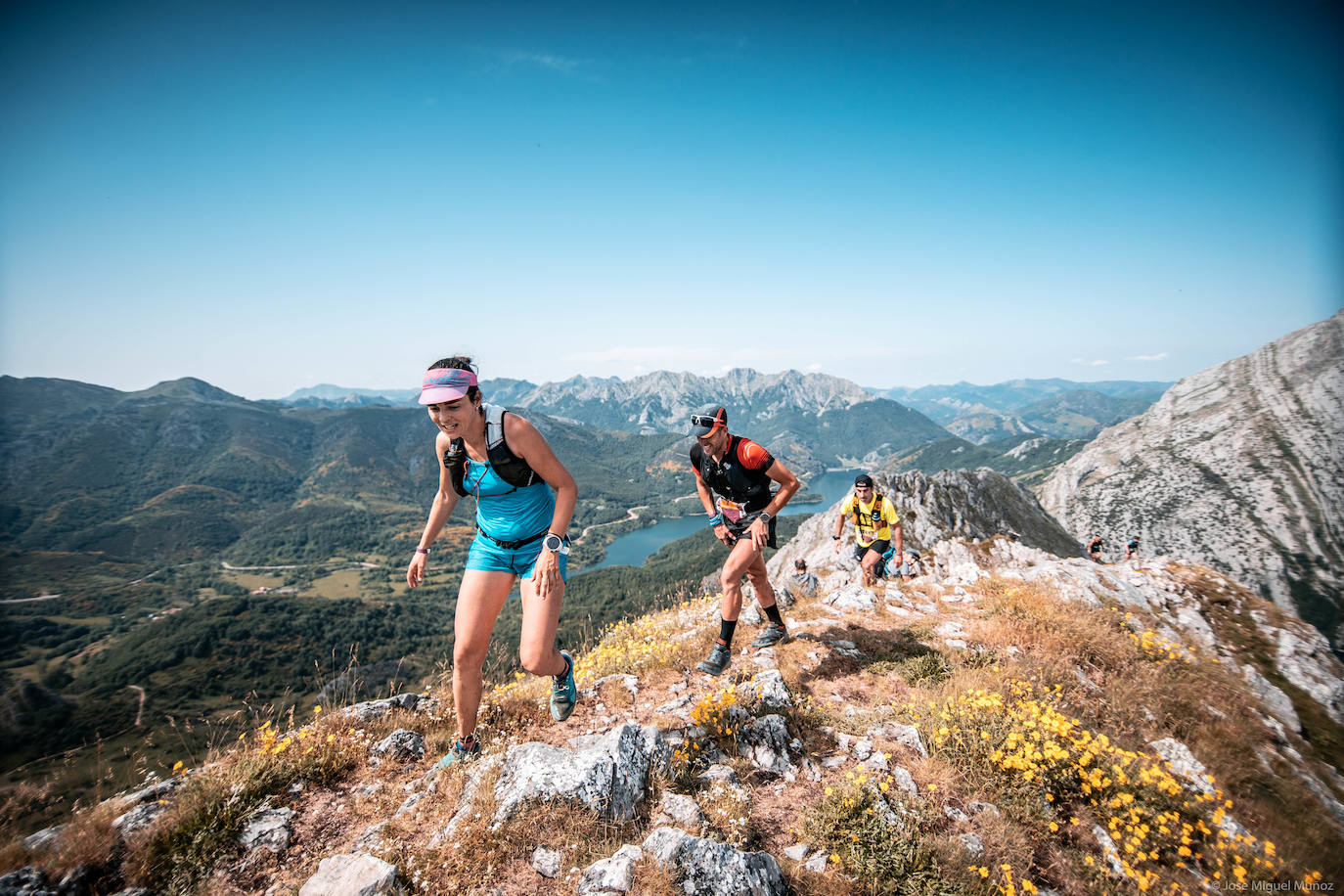 La subida al pico Gilbo pone la guinda a la cuarta edición de Riaño Trail Run