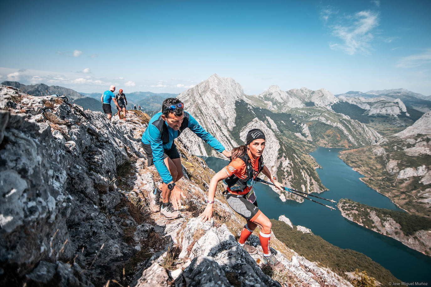La subida al pico Gilbo pone la guinda a la cuarta edición de Riaño Trail Run