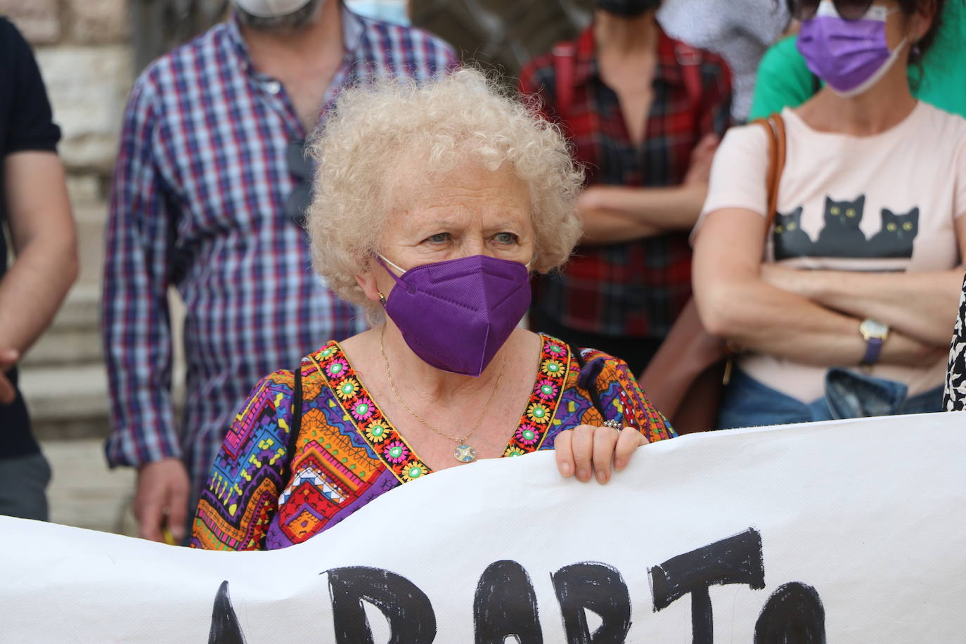 El Movimiento Feminista de Léon encabeza las demandas de un «aborto libre, seguro y gratuito».