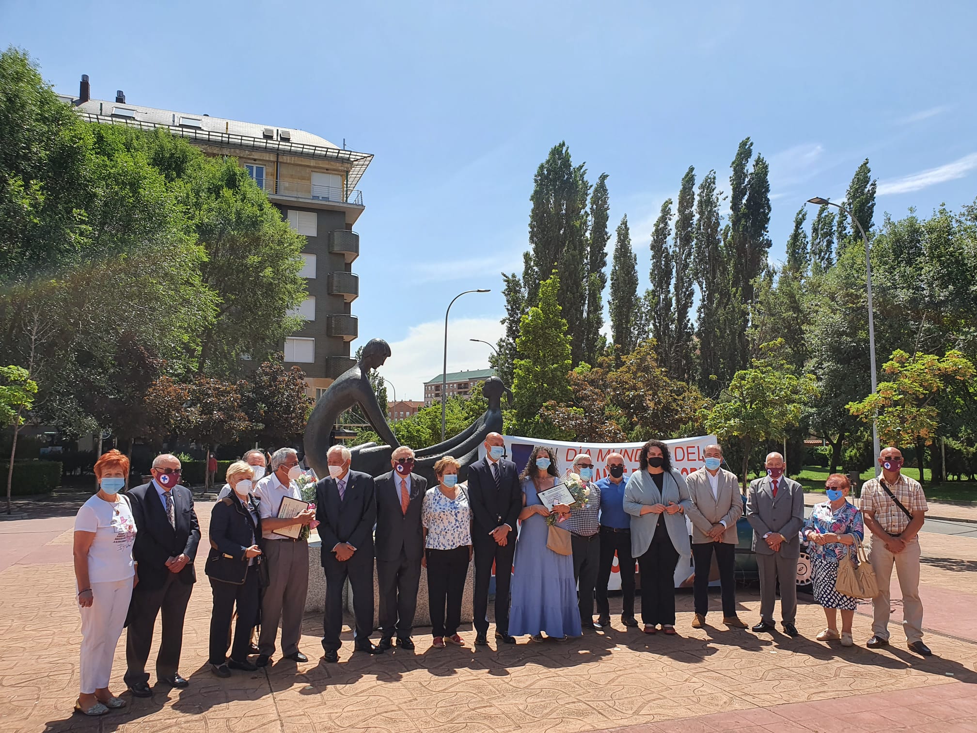 Homenaje a los donantes con motivo del Día Mundial del Donante de Sangre