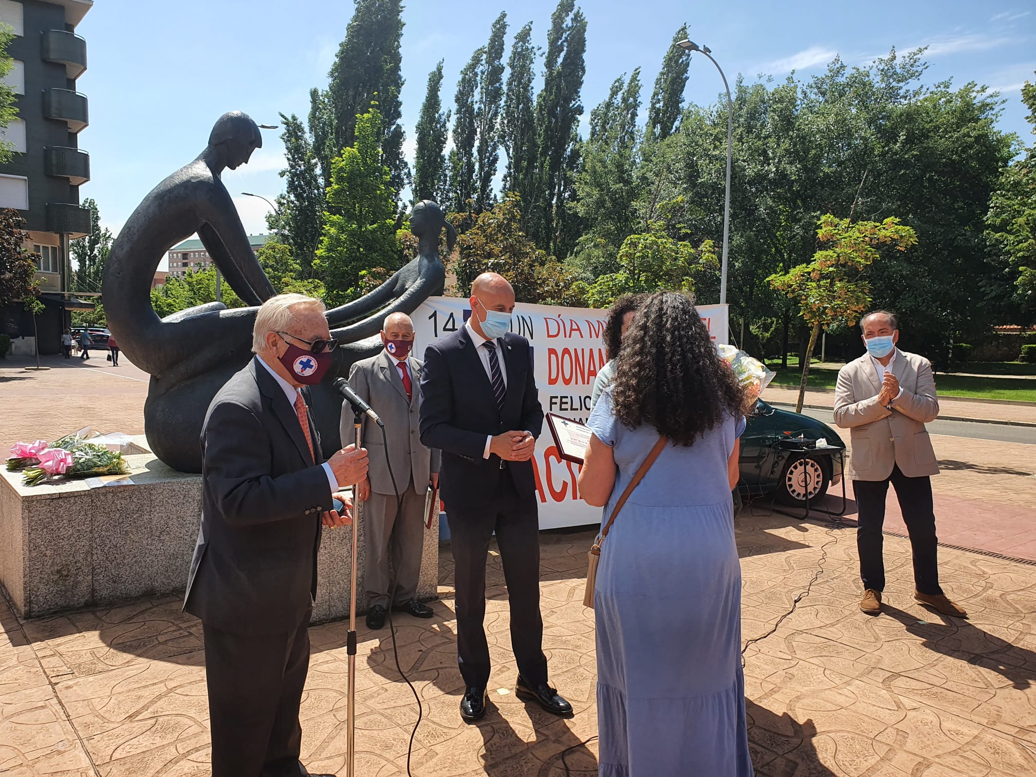 Homenaje a los donantes con motivo del Día Mundial del Donante de Sangre