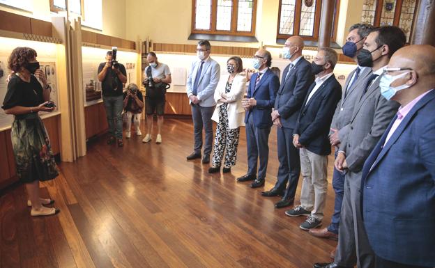 Galería. Autoridades, participan en la reapertura e inauguración de los nuevos espacios expositivos del Museo Casa Botines Gaudí