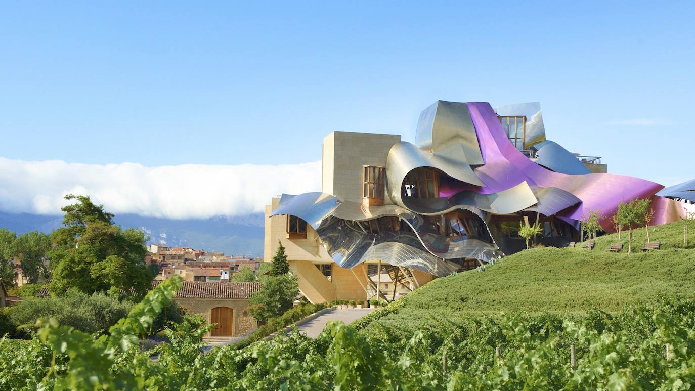 Bodegas Marqués de Riscal, Elciego. Obra de Frank Gehry.