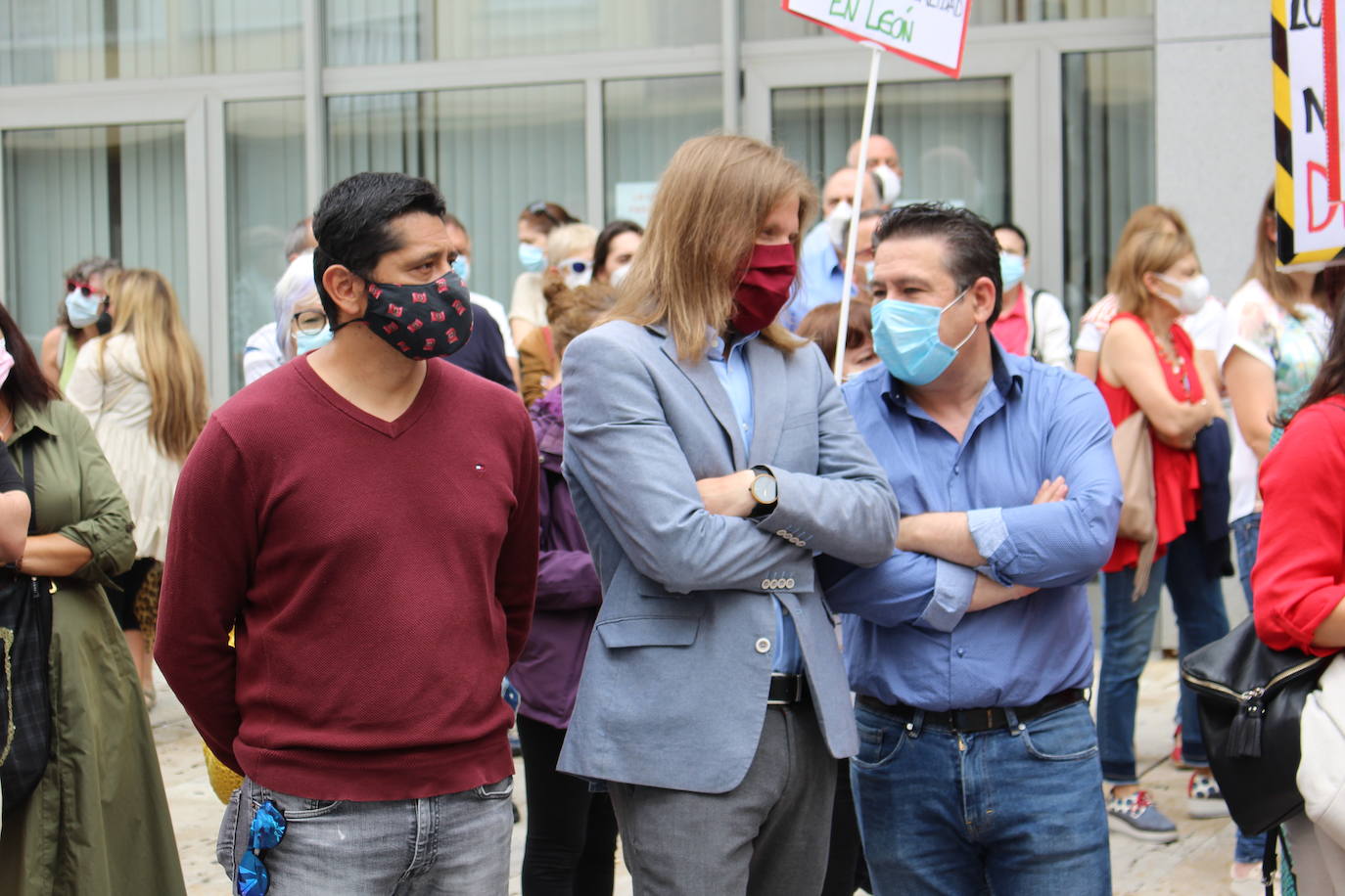 Fotos: Concentración contra el cierre de &#039;El Alba&#039;