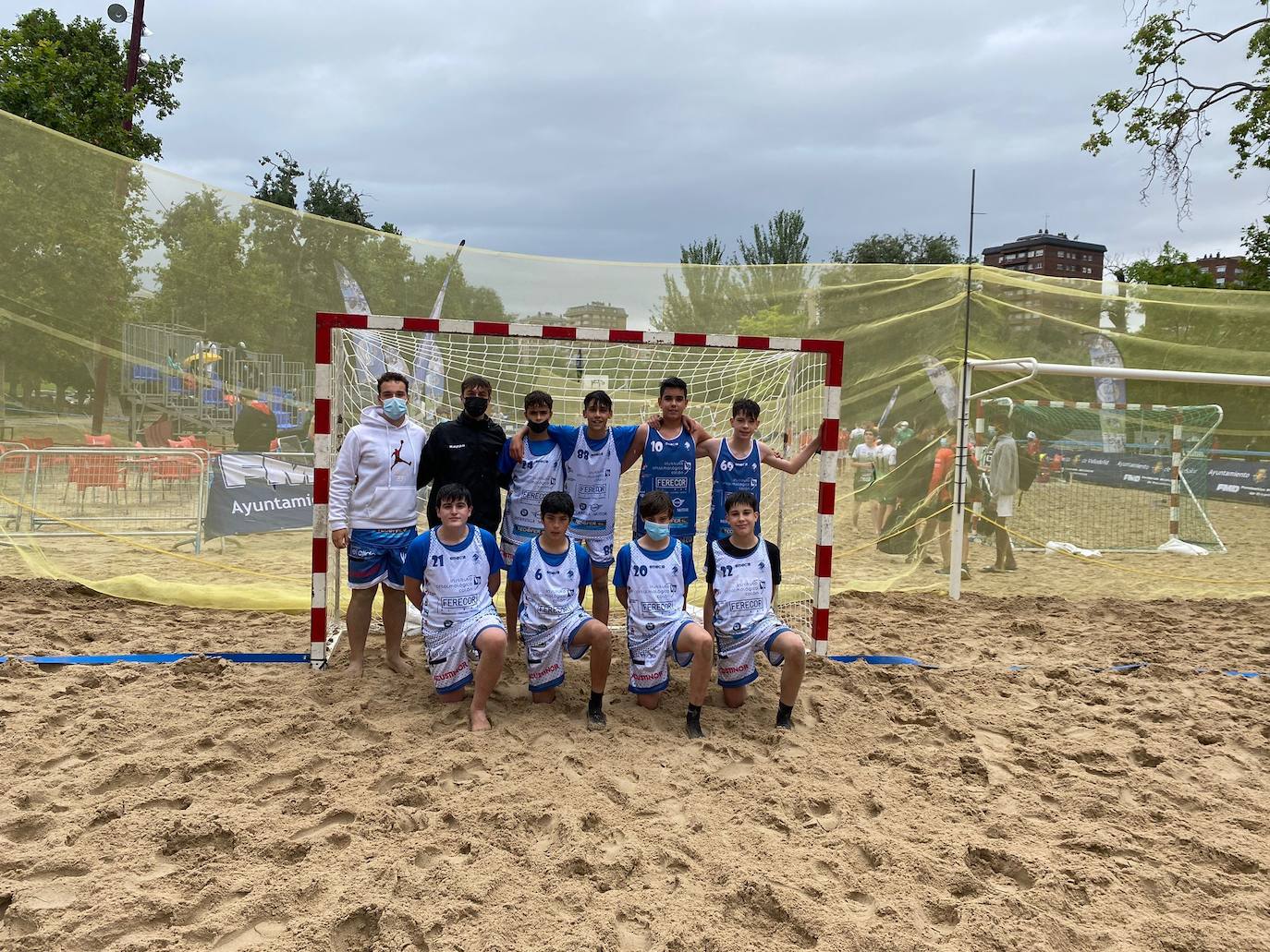 Los jugadores del Astura lograron varios premios en la competición.