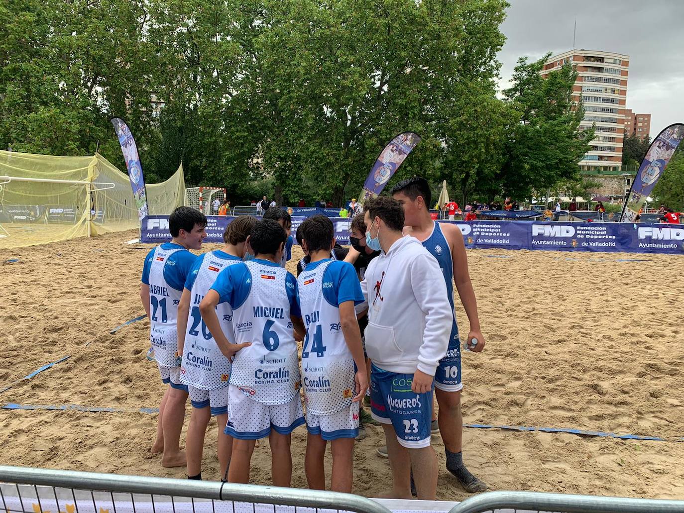 Los jugadores del Astura lograron varios premios en la competición.