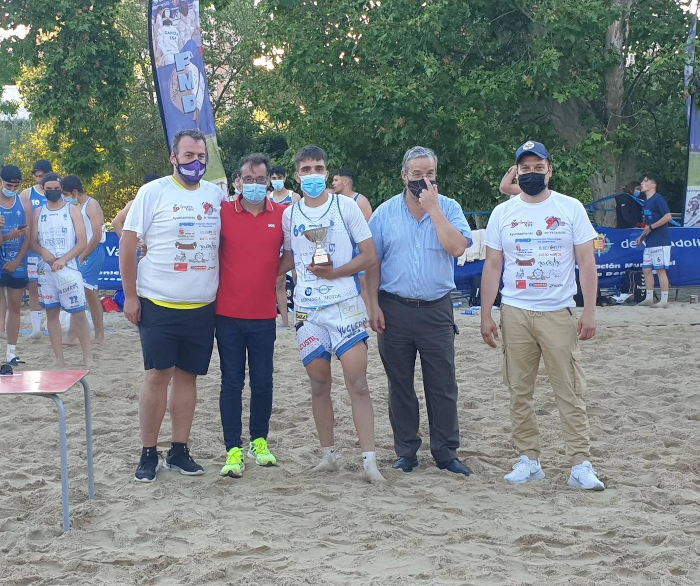 Los jugadores del Astura lograron varios premios en la competición.