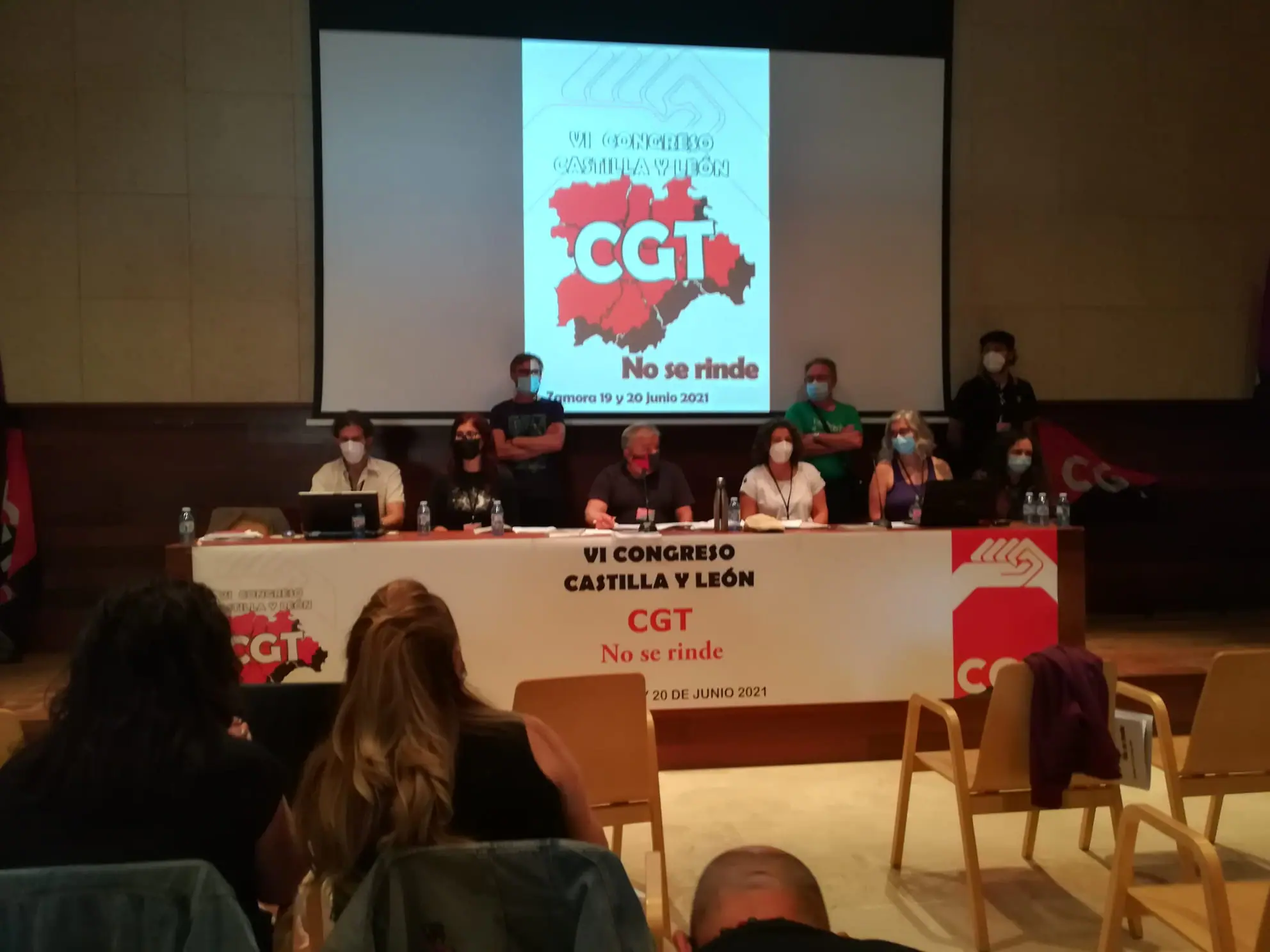 VI Congreso de CGT en Castilla y León.