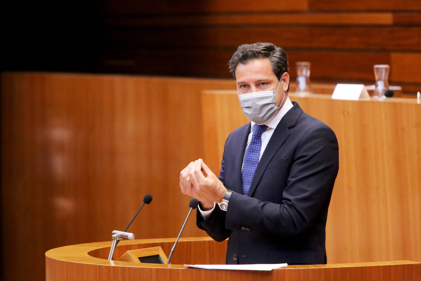 Segunda sesión del pleno de las Cortes de Castilla y León.