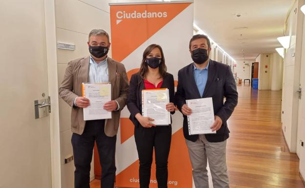 Varios integrantes de Ciudadanos.