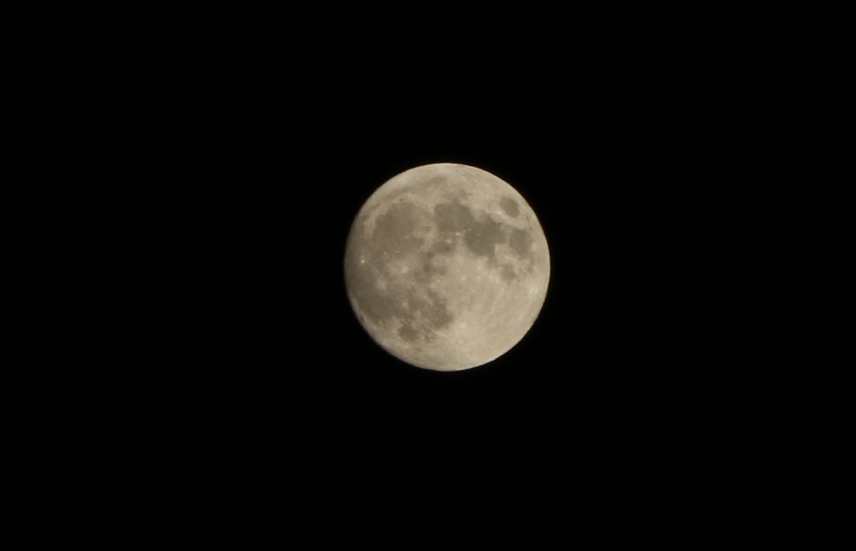 Fotos: Superluna de fresa en León