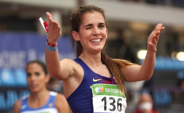 Marta García entra en la final del 1.500 metros con autoridad