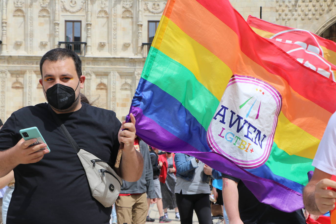 Fotos: Manifestación del día del orgullo en León