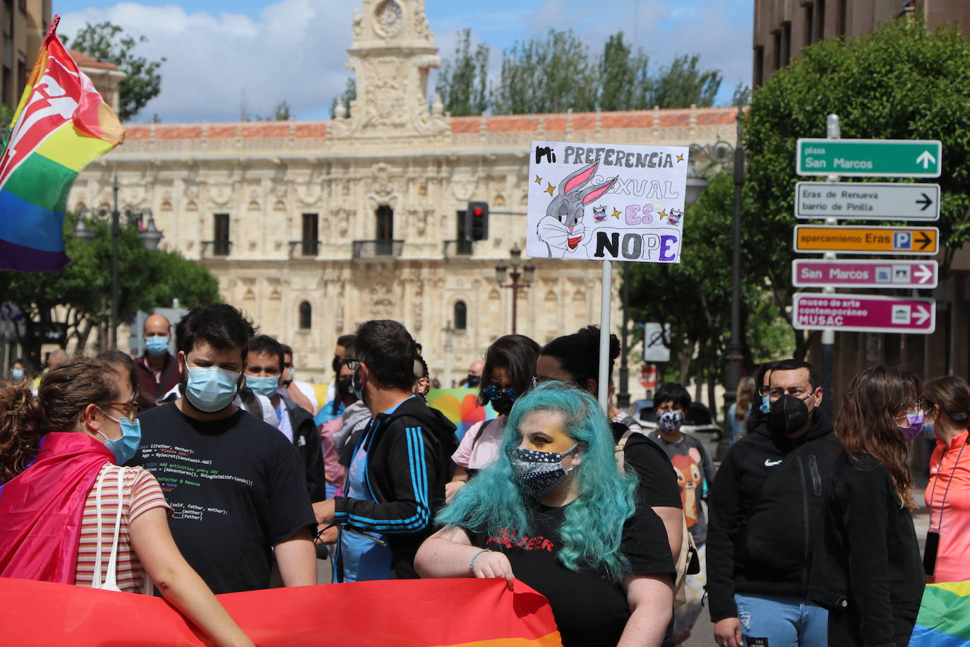 Fotos: Manifestación del día del orgullo en León