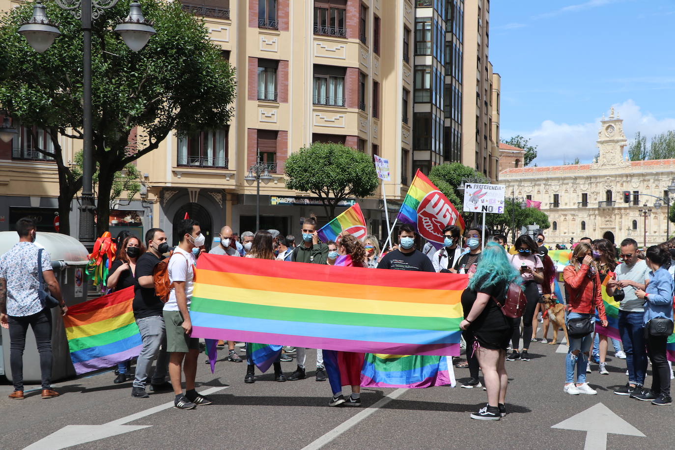 Fotos: Manifestación del día del orgullo en León