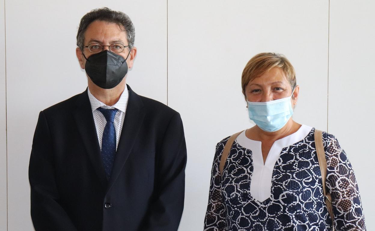 Salvador Vidal y Carmen Morán.