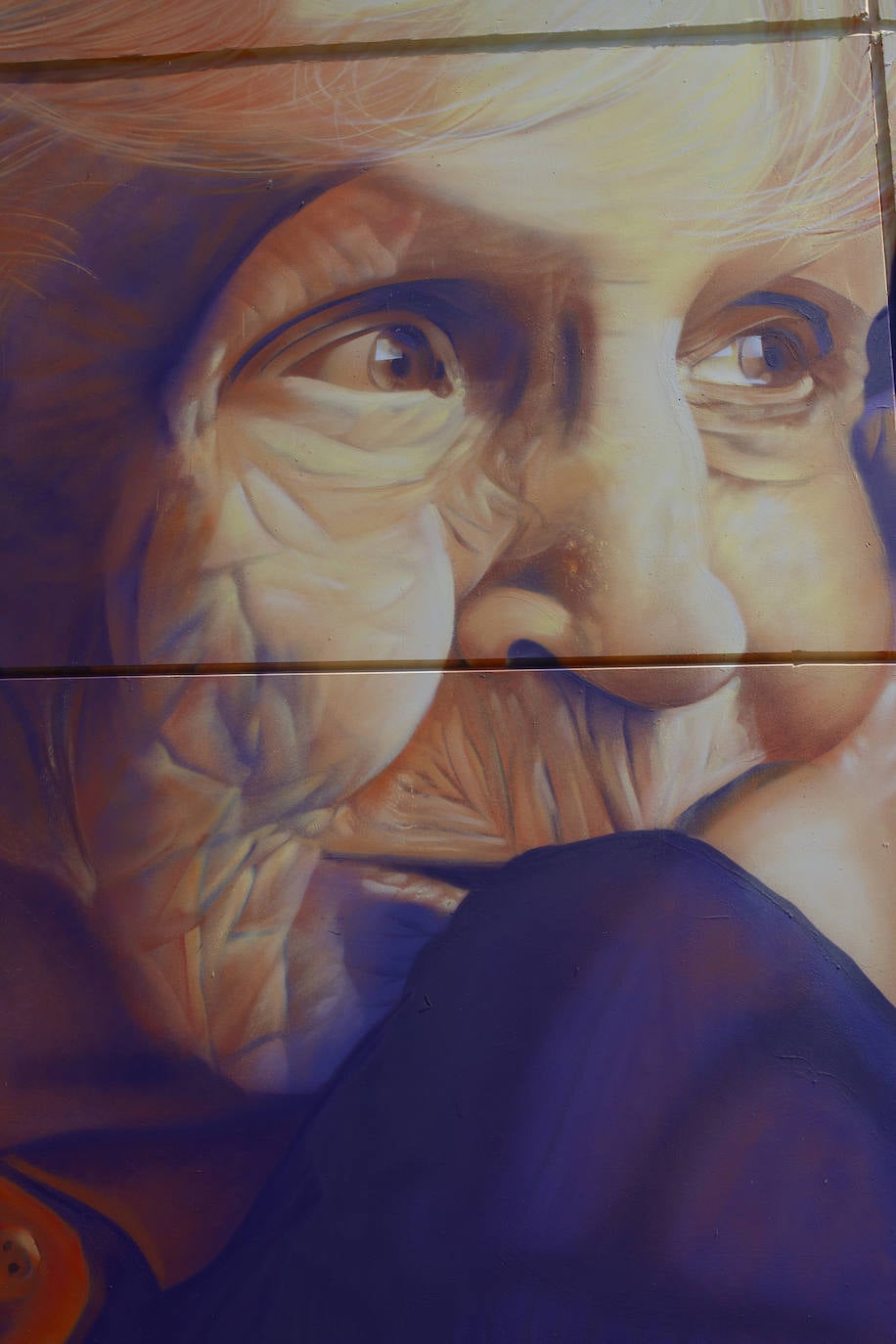 Fotos: La historia de Quintana de Fuseros en un enorme graffiti