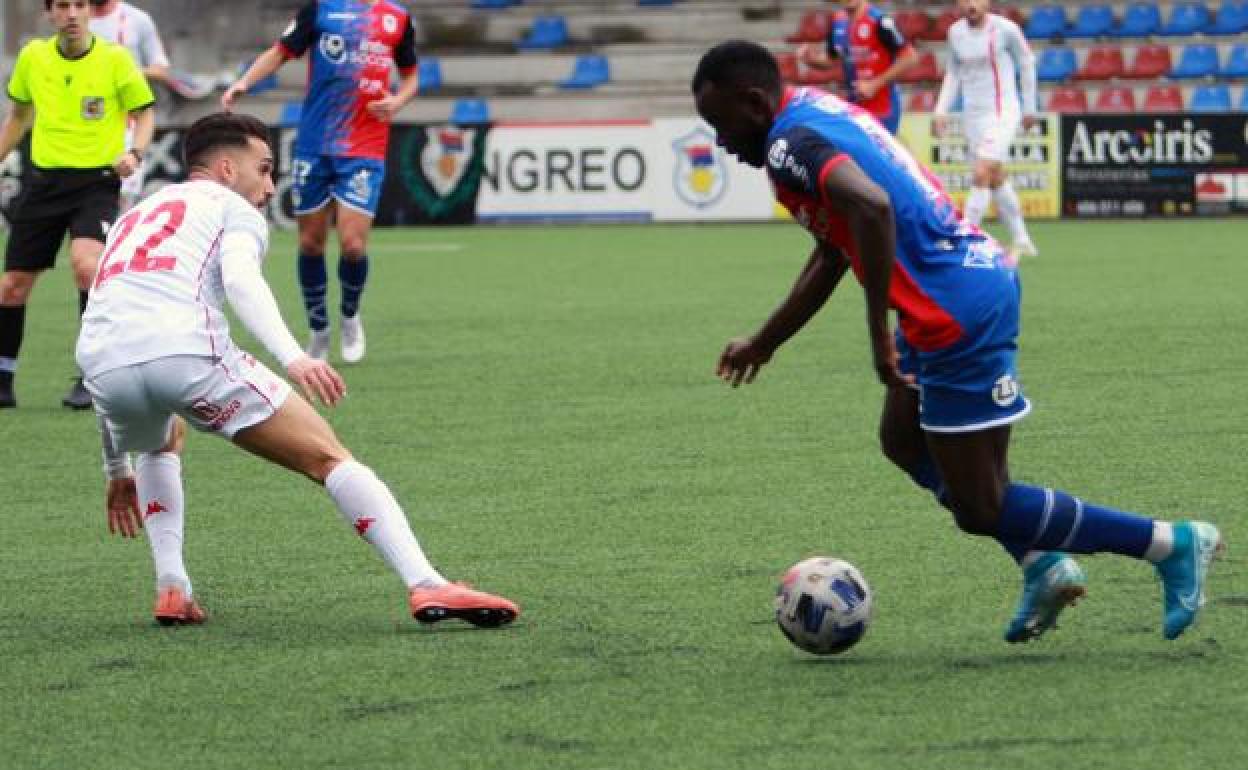 El año pasado vistió la camiseta del UP Langreo. 