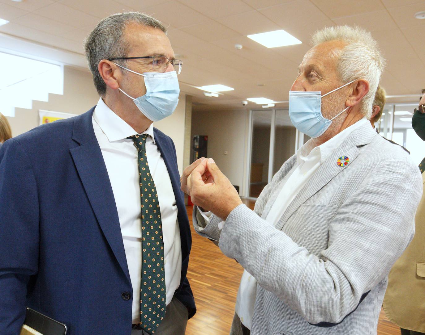 Fotos: Presentación de las líneas de trabajo de Reto Demográfico y Transición Justa para las zonas mineras de León