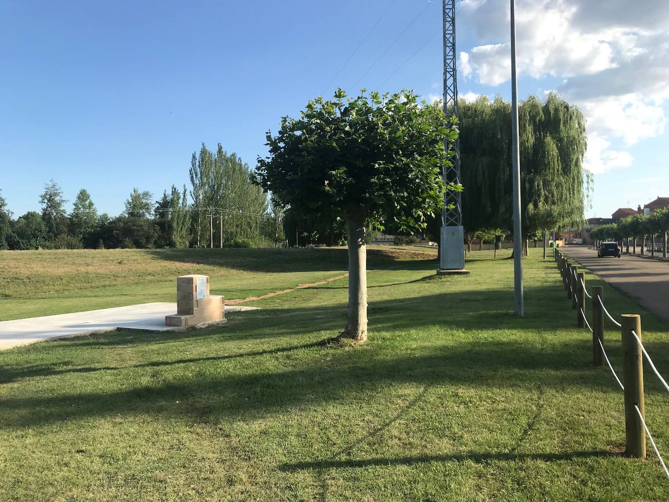 Imagen de la zona verde.