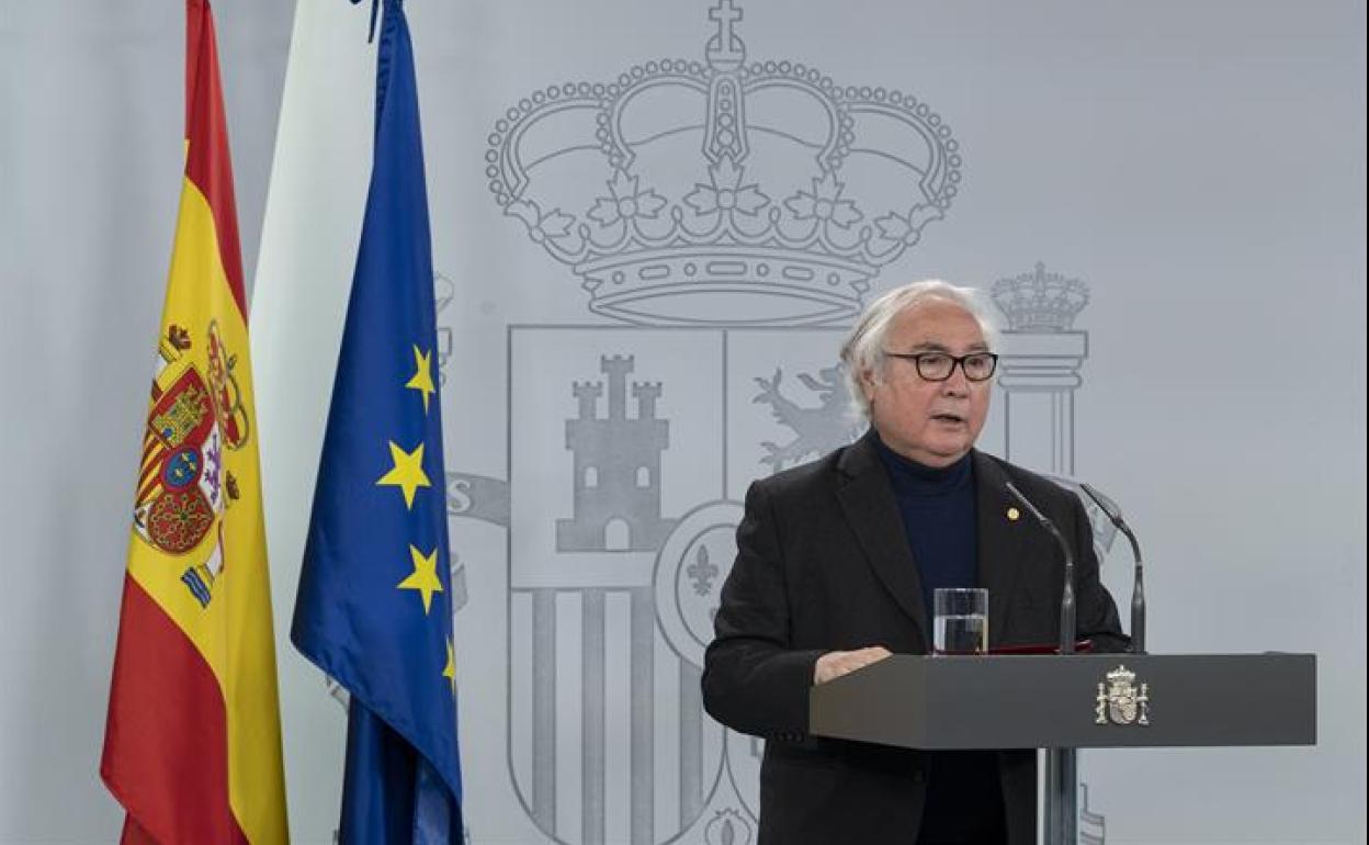 Manuel Castells, ministro de Universidades.