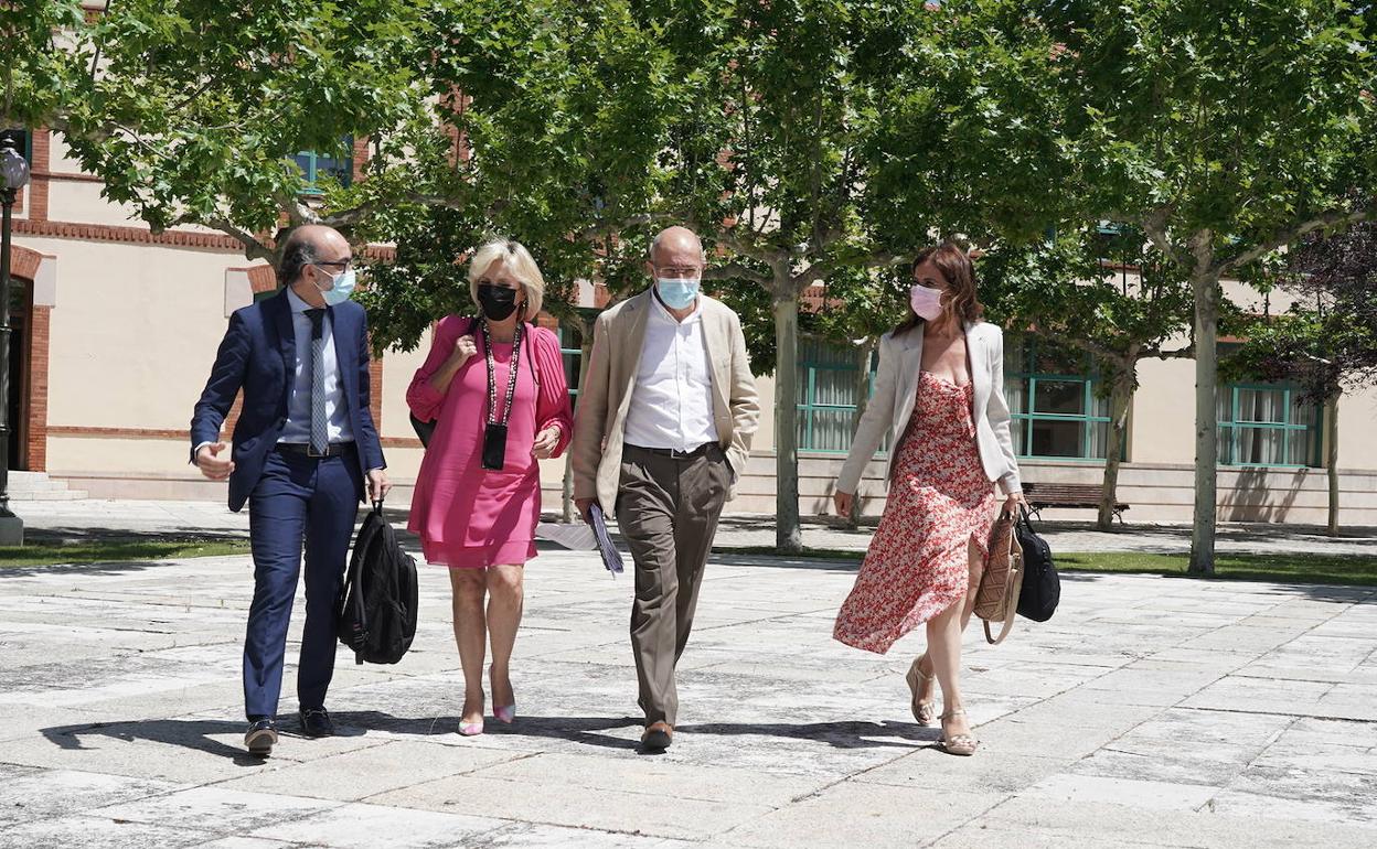 Francisco Igea durante l rueda de prensa posterior al COnsejo de Gobierno.
