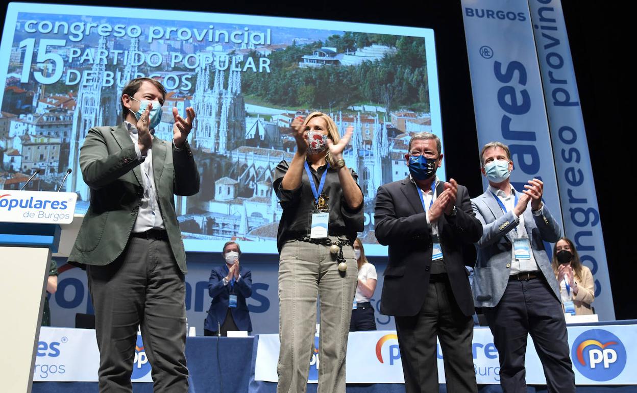 Clausura del XV Congreso Provincial del PP de Burgos.