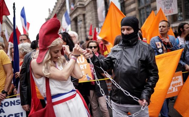 Protestas en Francia 