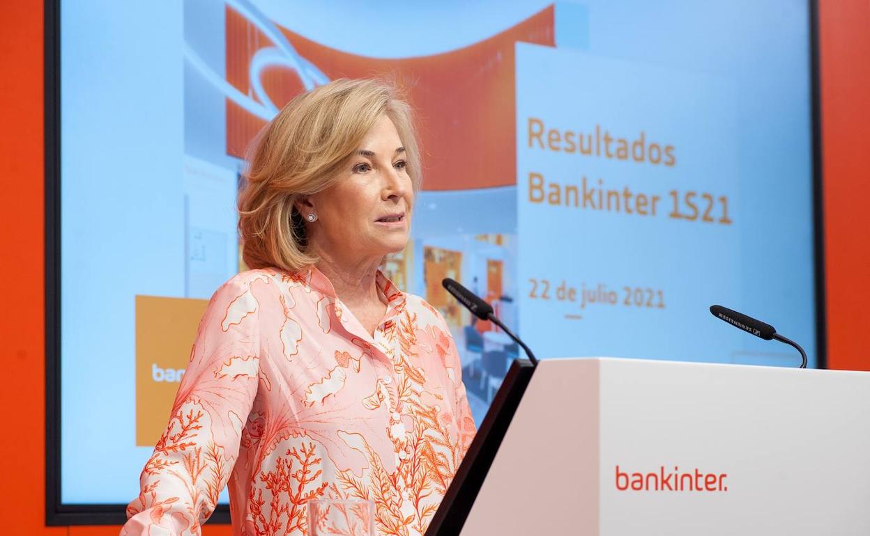 La consejera delegada de Bankinter, María Dolores Dancausa. 