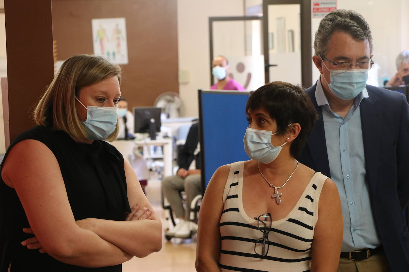 La consejera de Familia e Igualdad de Oportunidades, Isabel Blanco, visita el centro y resalta la importancia de apoyar estos programas para «dinamizar, modernizar y apostar por nuestro mundo rural y fijar población»