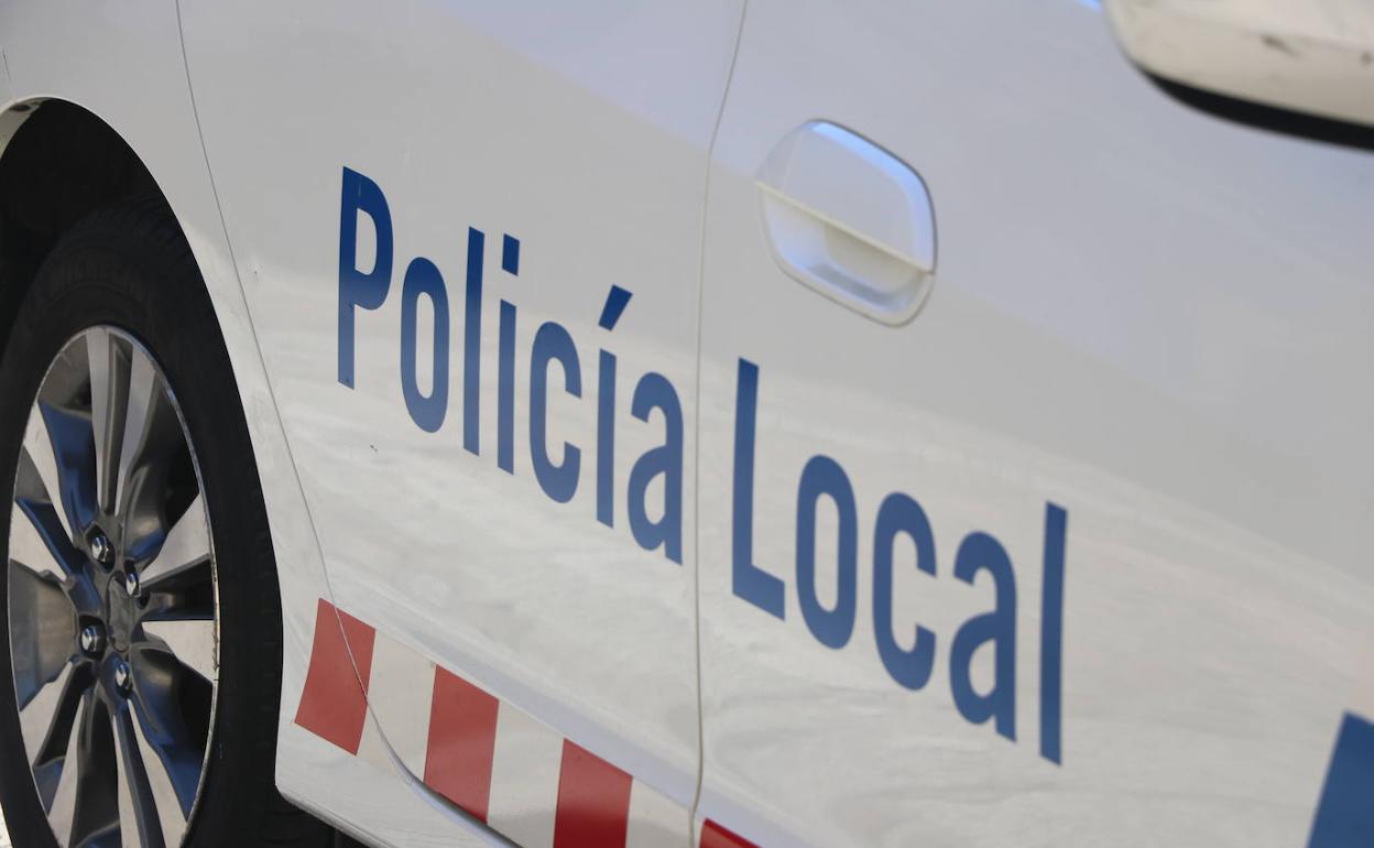 Imagen de un vehículo de la Policia Local de León 