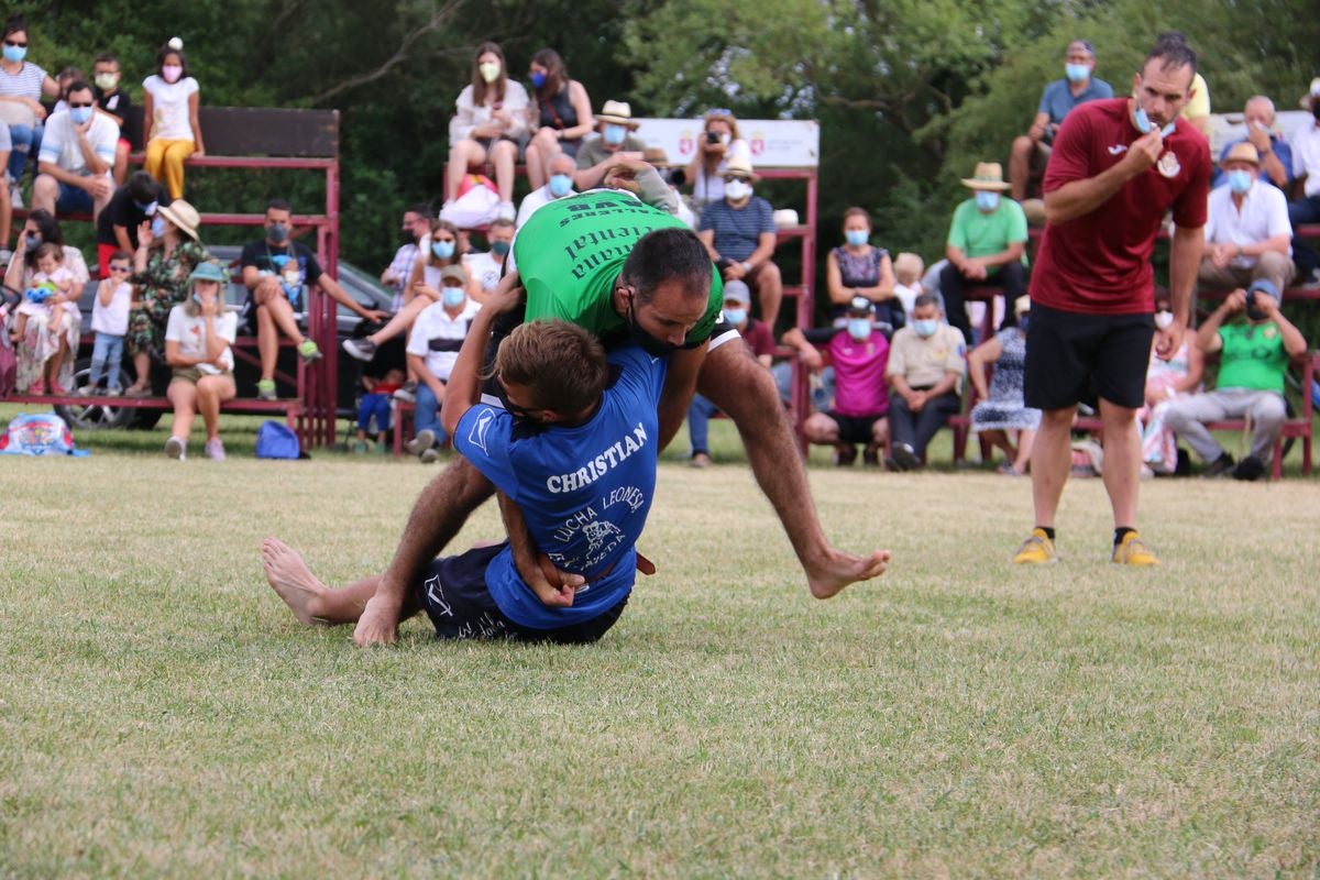 Corro de lucha de Valdefresno.