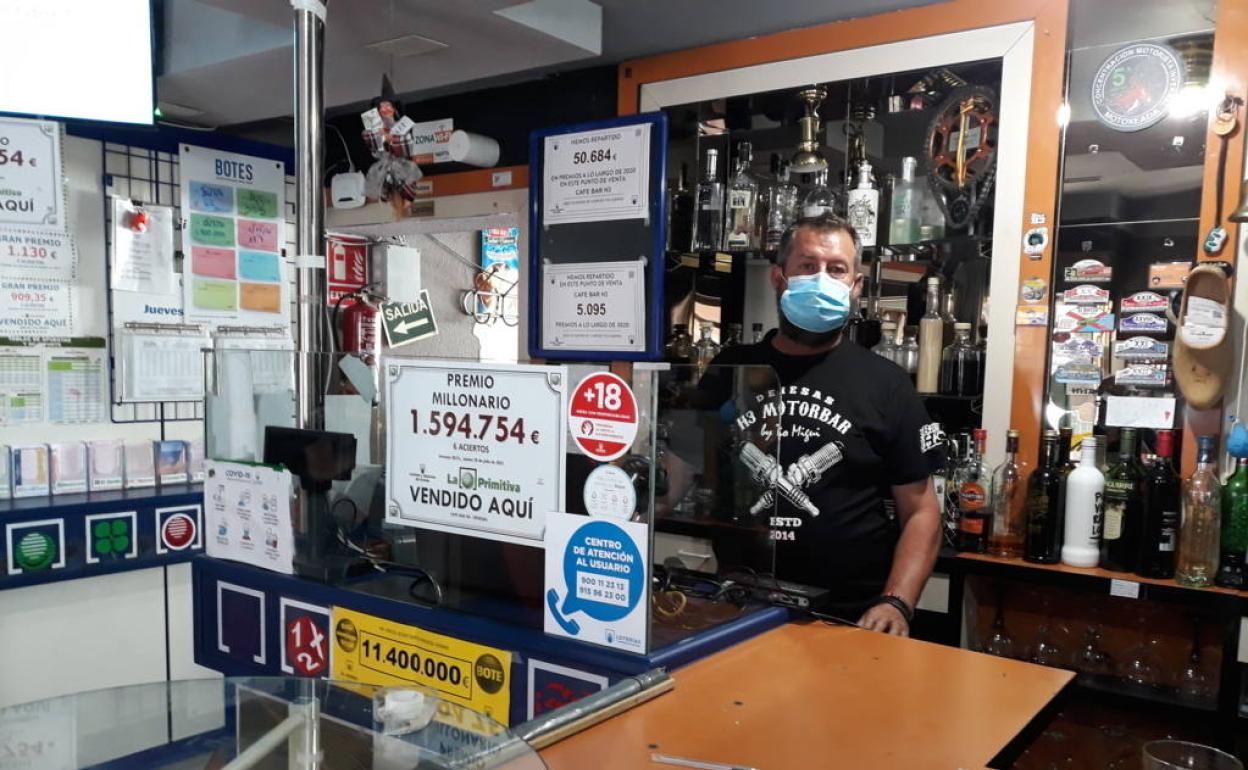 Punto de venta del boleto de la Primitiva. 