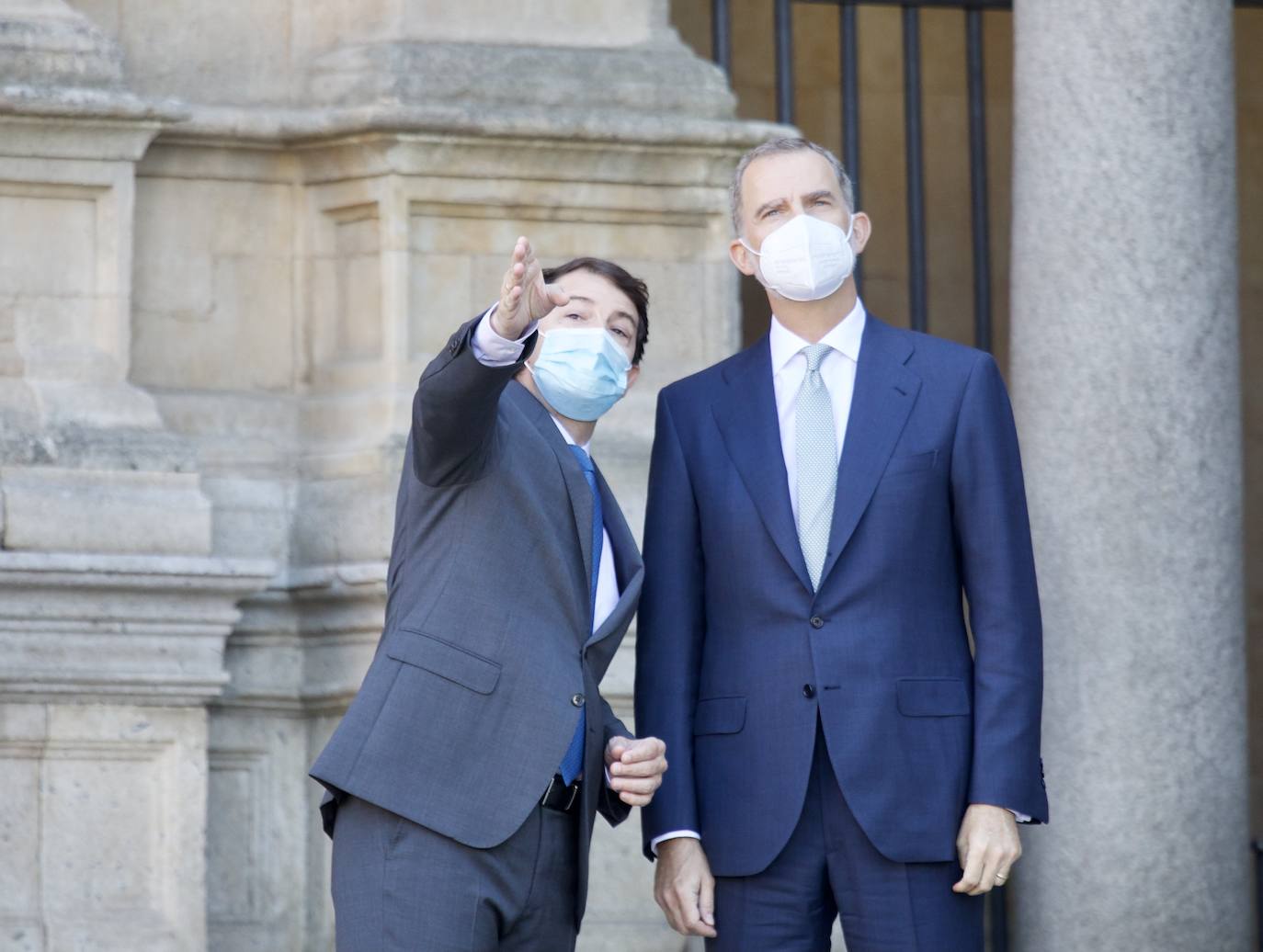 Galería. El Rey Felipe VI estuve presente en la reunión de los presidentes de las Comunidades Autónomas con el presidente del Gobierno, Pedro Sánchez.