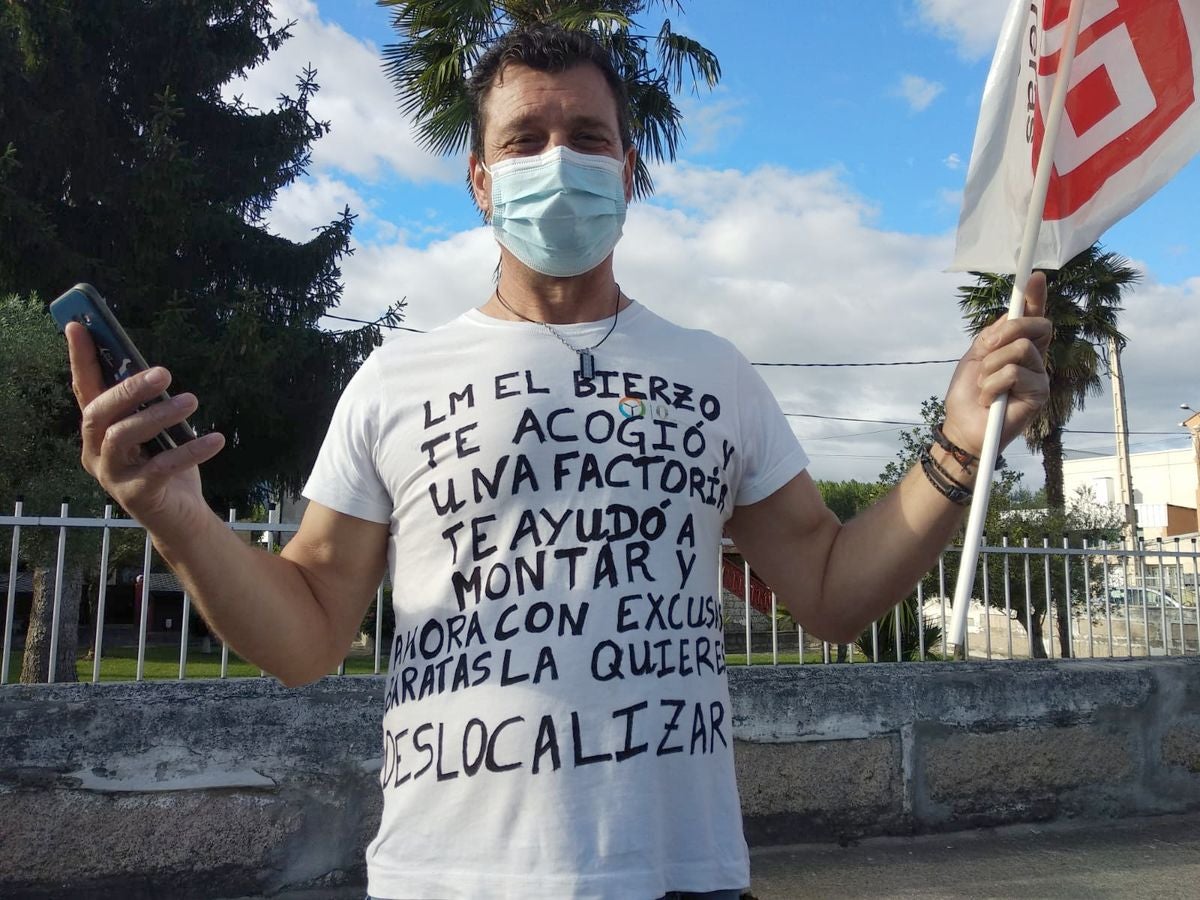 Fotos: Protestas de los trabajadores de LM en Ponferrada