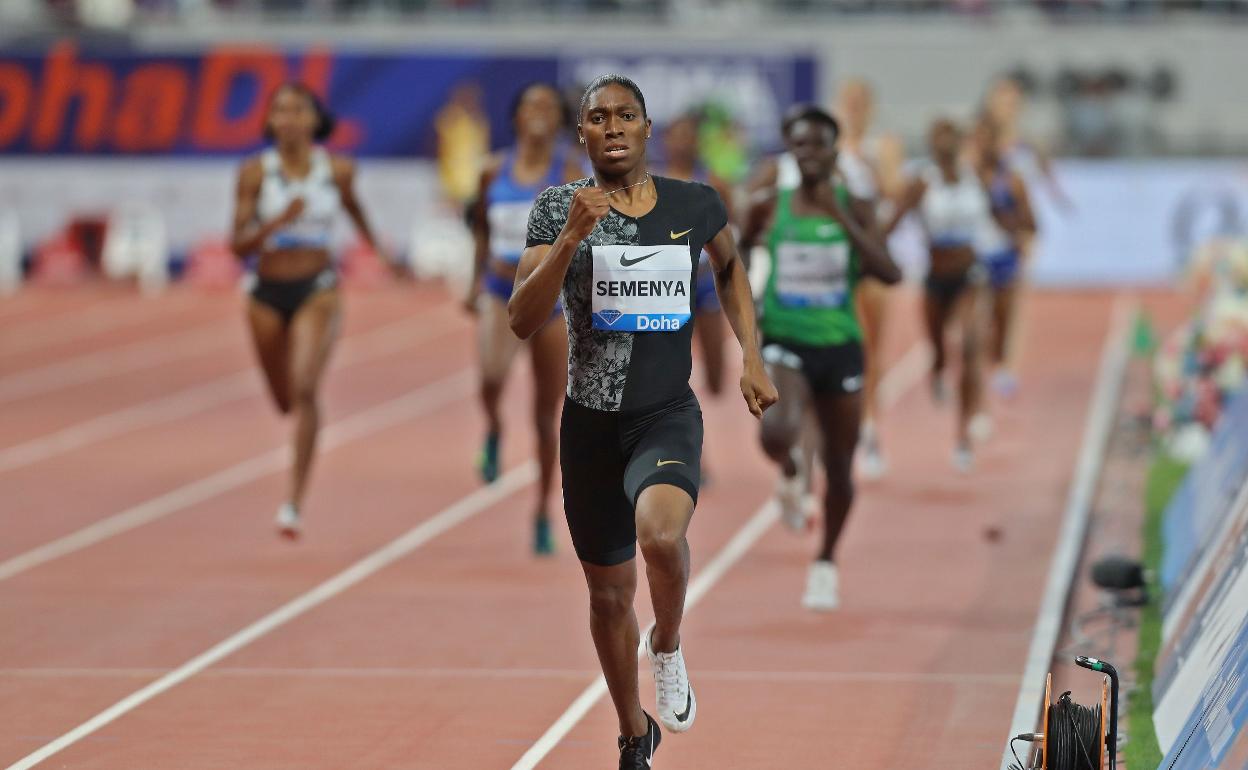 La atleta sudafricana, Semenya.