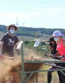 Imagen secundaria 2 - Imágenes de la excavación. 