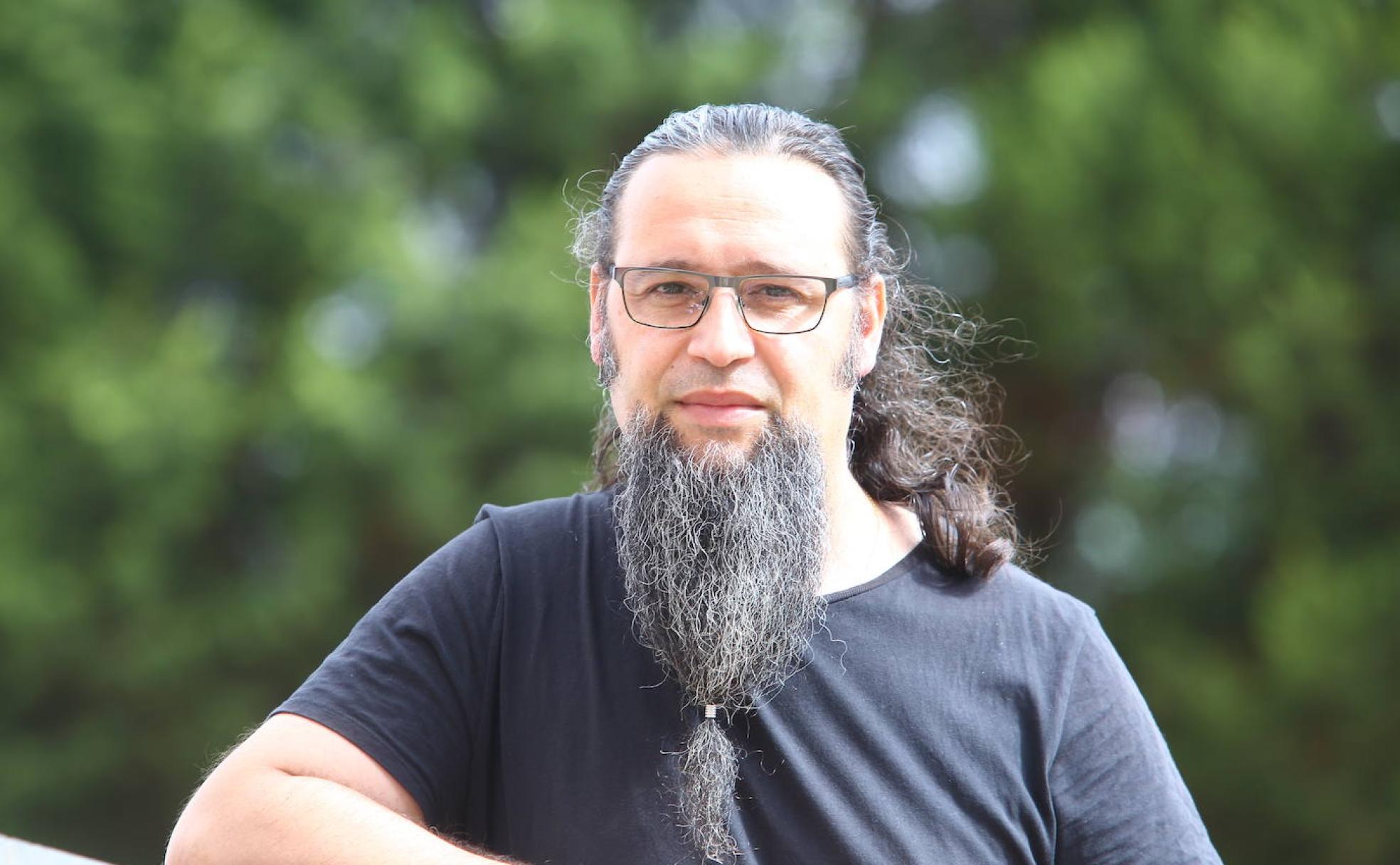 Manuel Blanco Pacios, autor del libro '1979, Octubre Negro', sobre el accidente minero ocurrido ese año en Caboalles de Abajo.