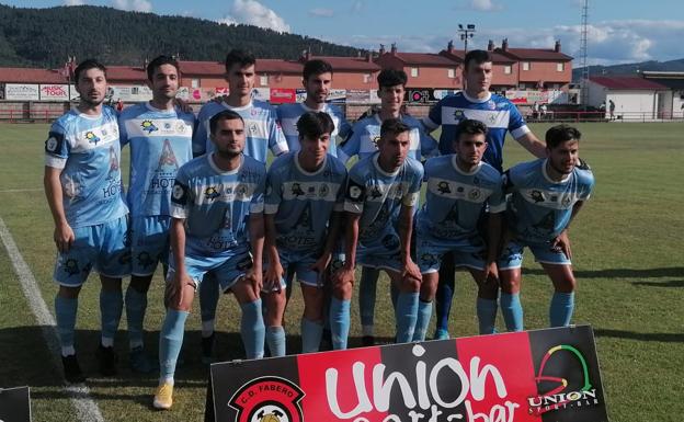 Once del Atlético Astorga en Fabero.