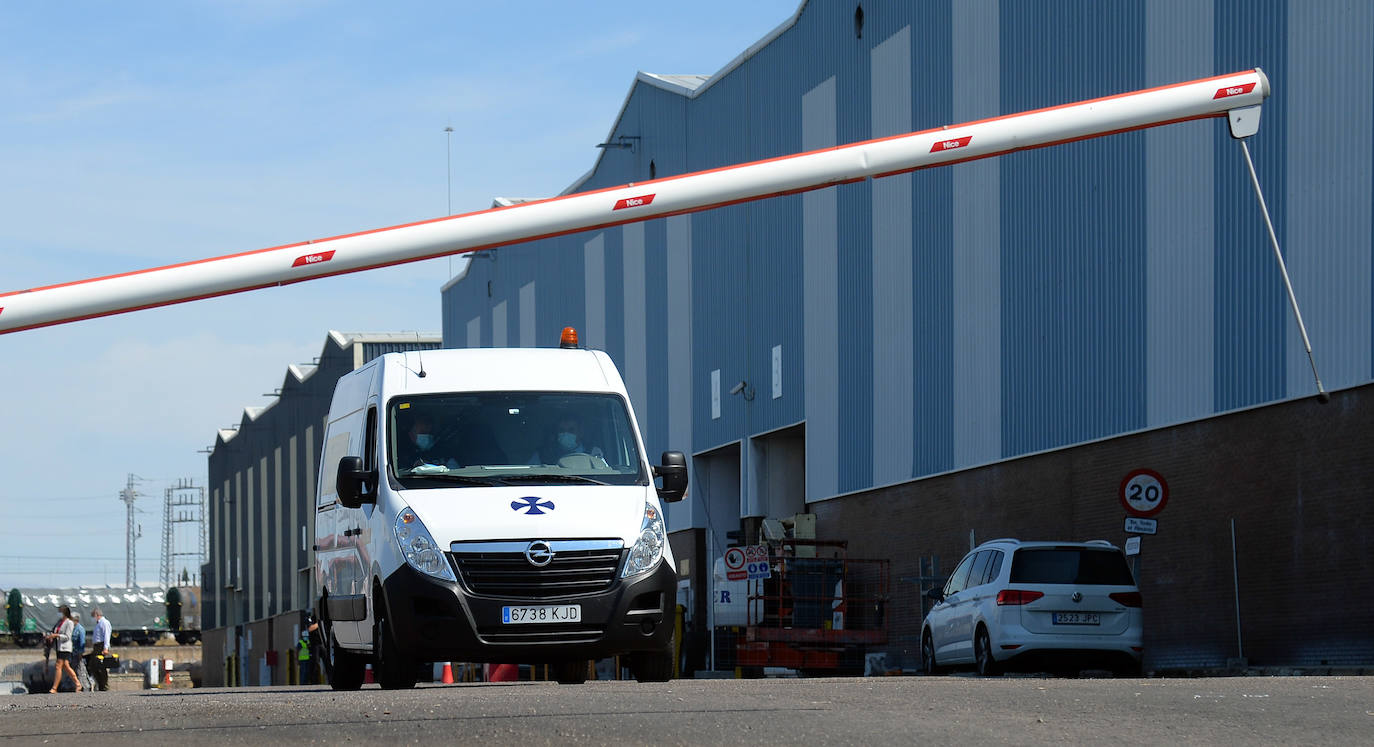 Accidente laboral con dos fallecidos en la fábrica burgalesa de Gonvarri.