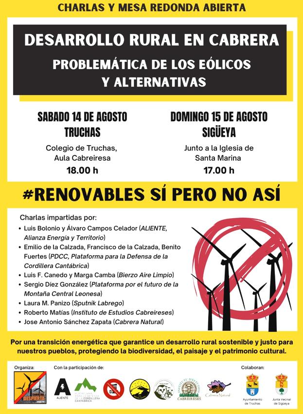 Cartel de las jornadas.