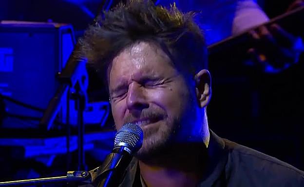 Pablo López en acción.