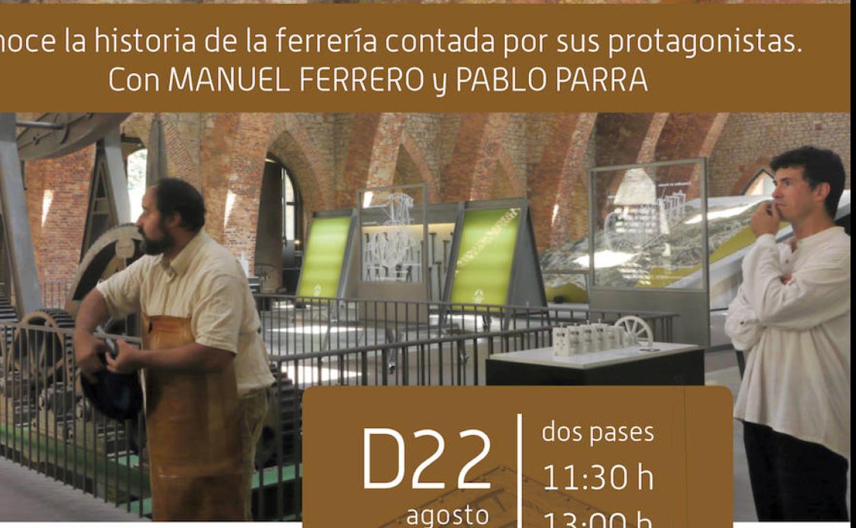 Cartel de la actividad.