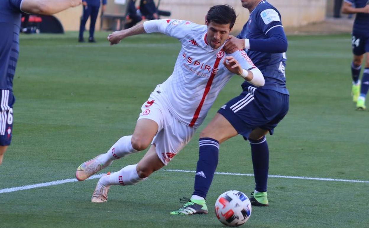Héctor Hernández, en un partido con la Cultural la pasada temporada.