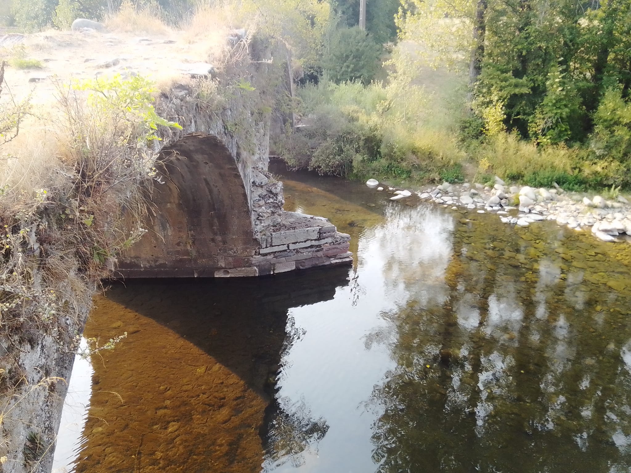 Estado actual del Puente Villalfeide.
