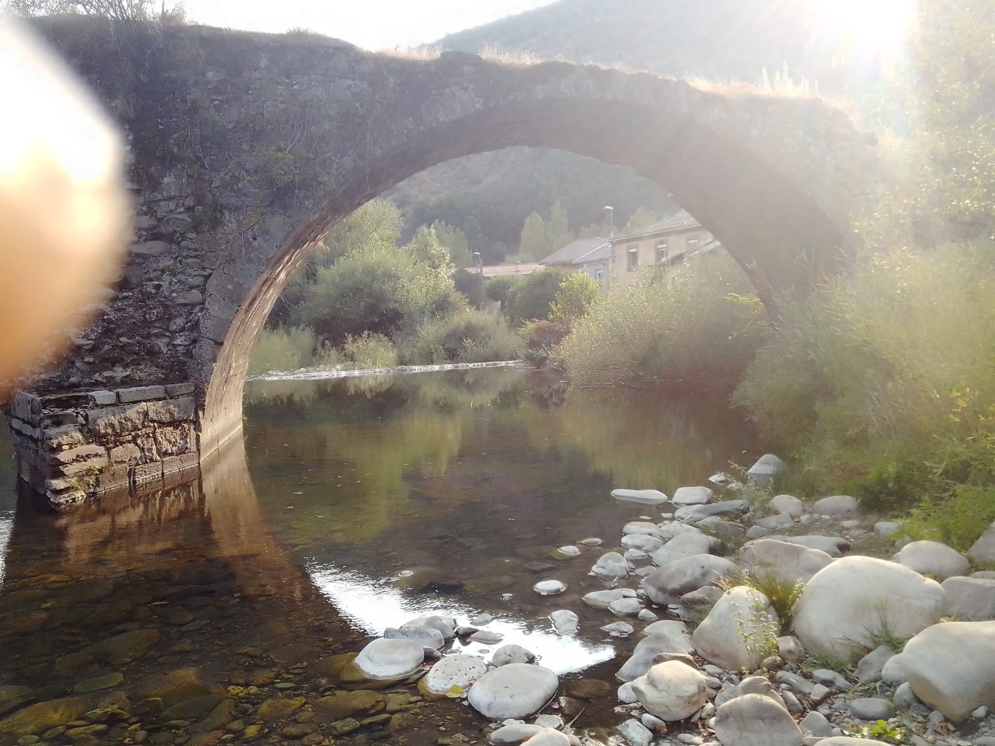 Estado actual del Puente Villalfeide.