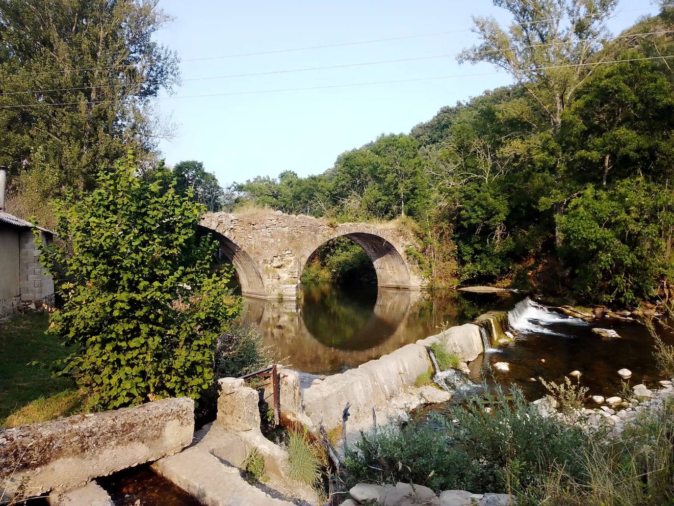 Estado actual del Puente Villalfeide.