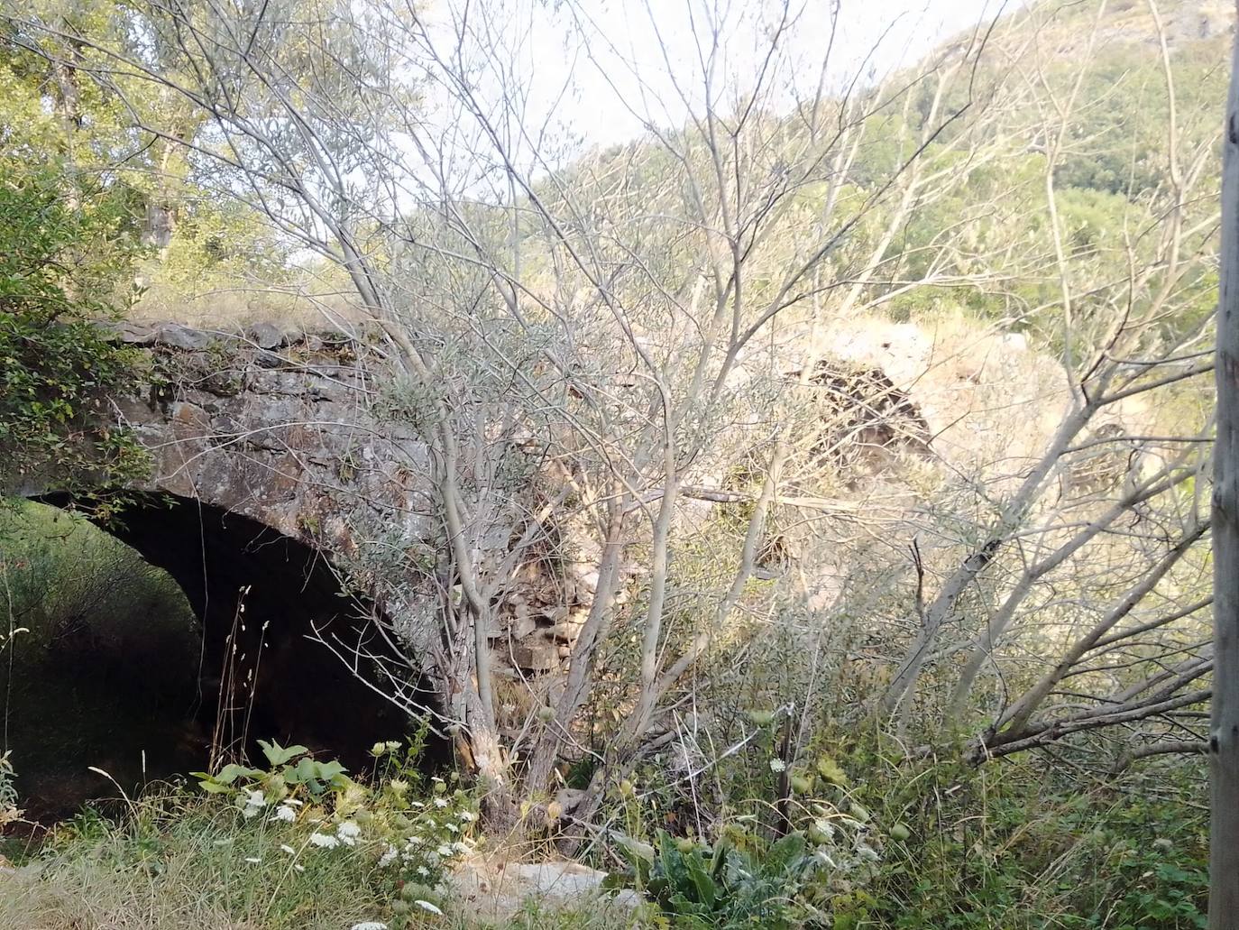 Estado actual del Puente Villalfeide.
