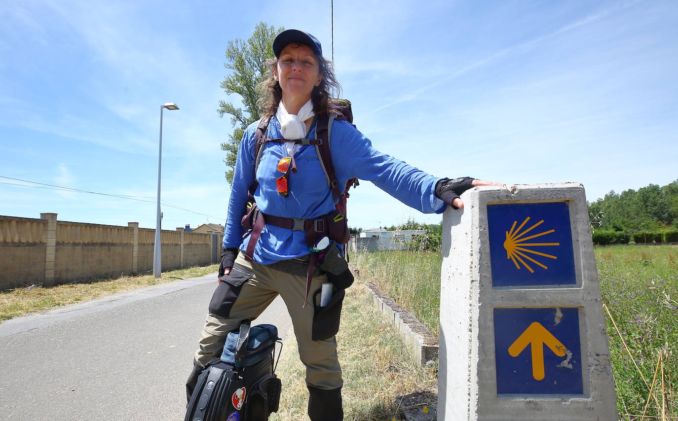 Fotos: Severine Musa, peregrina del Camino de Santiago