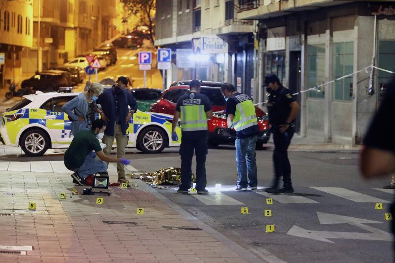 Fotos: Un hombre muere en Salamanca tras recibir varios disparos